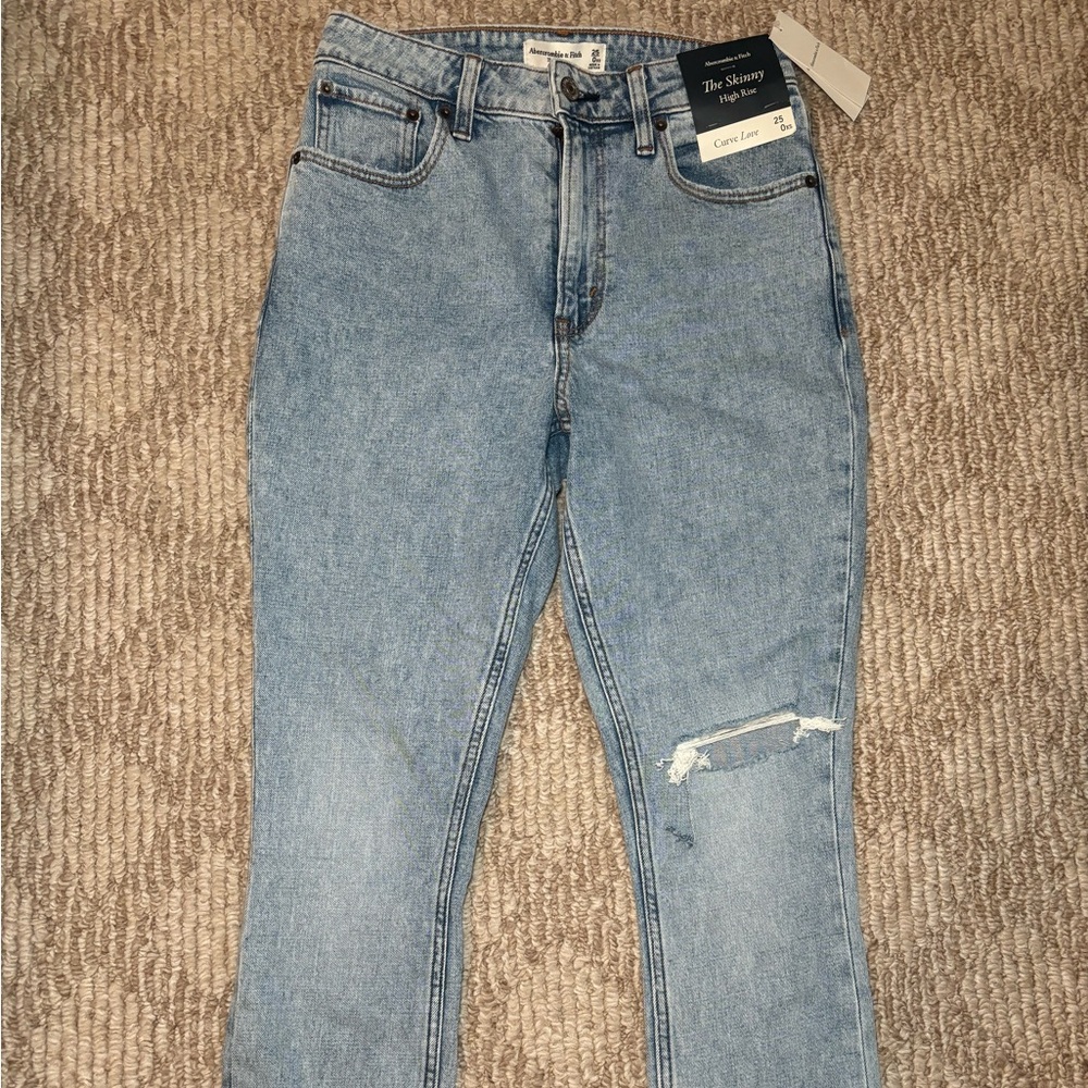Abercrombie & fitch curve love skinny jeans